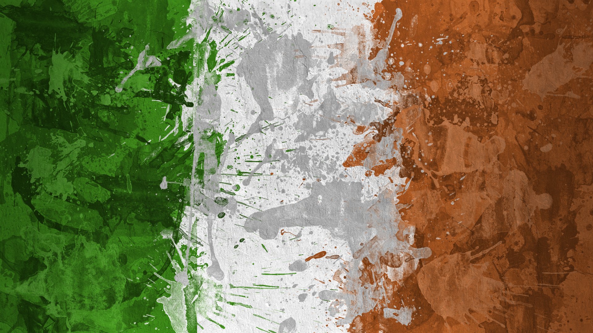 ирландия республика ирландия poblacht na héireann флаг краски