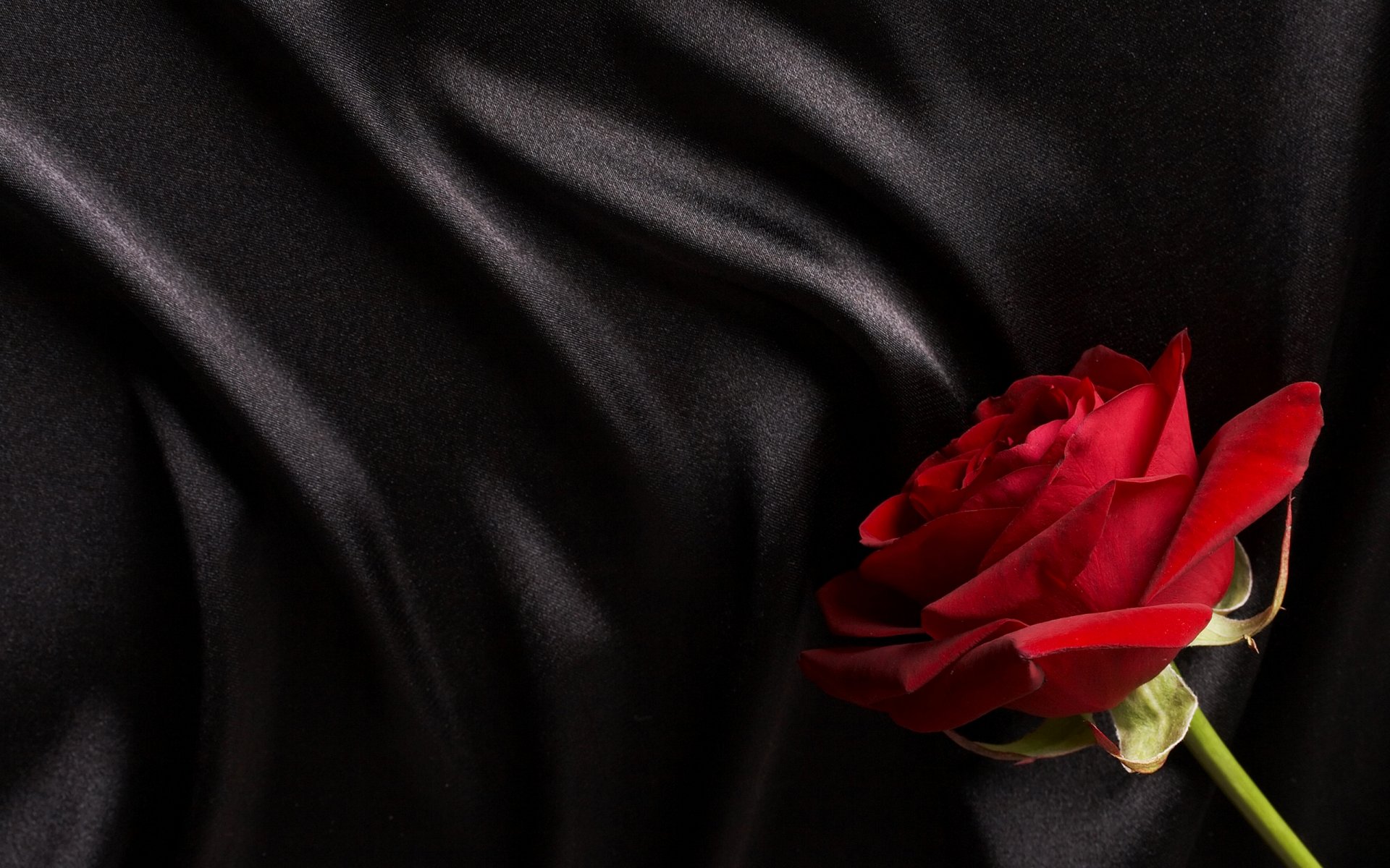 satin soie rose noir rouge