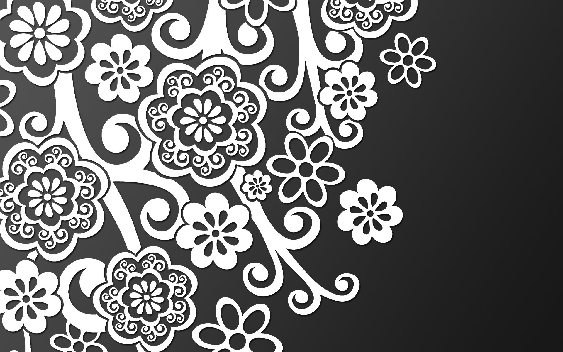 black white lace