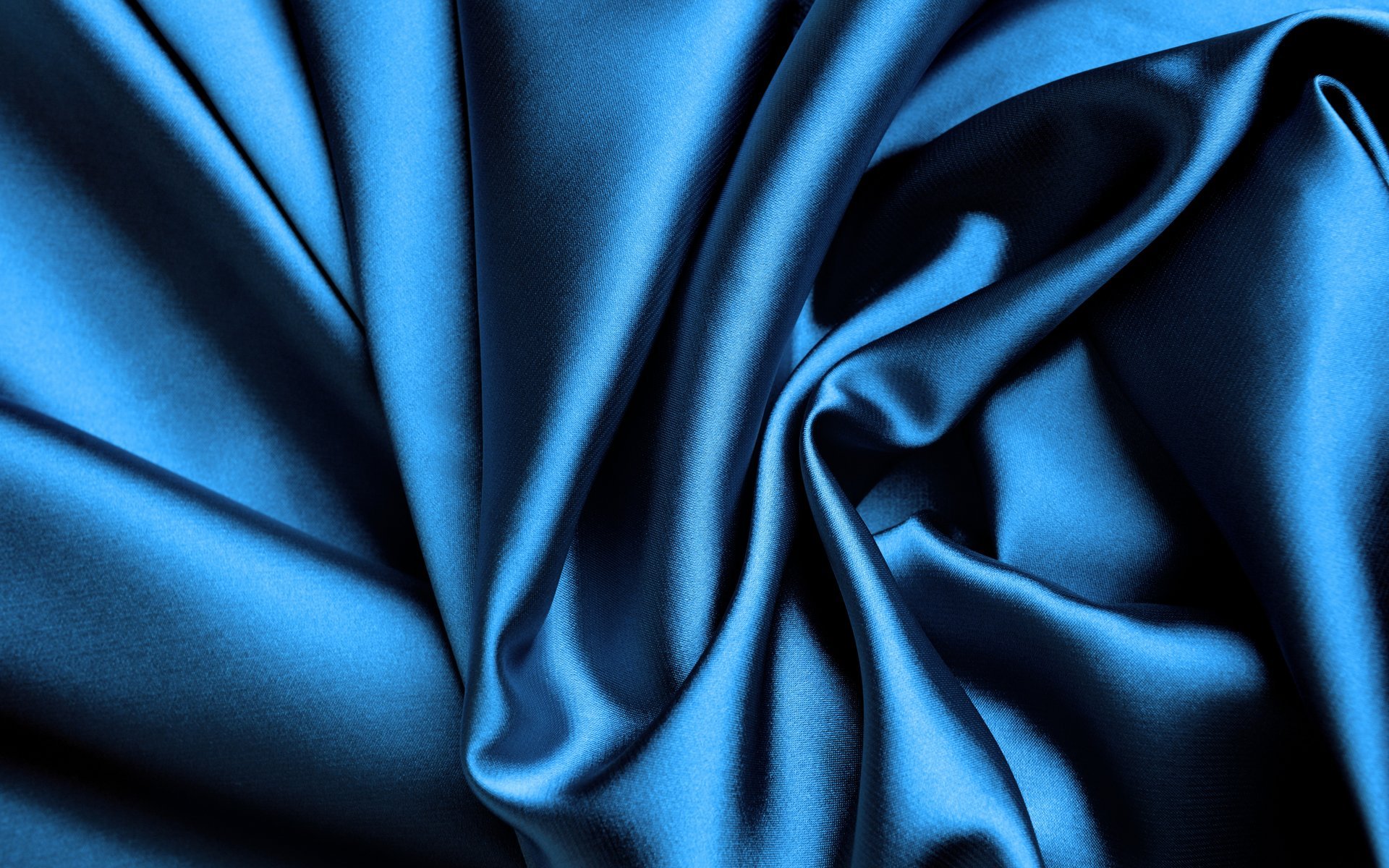 soie soie satin bleu glitter plis tissu
