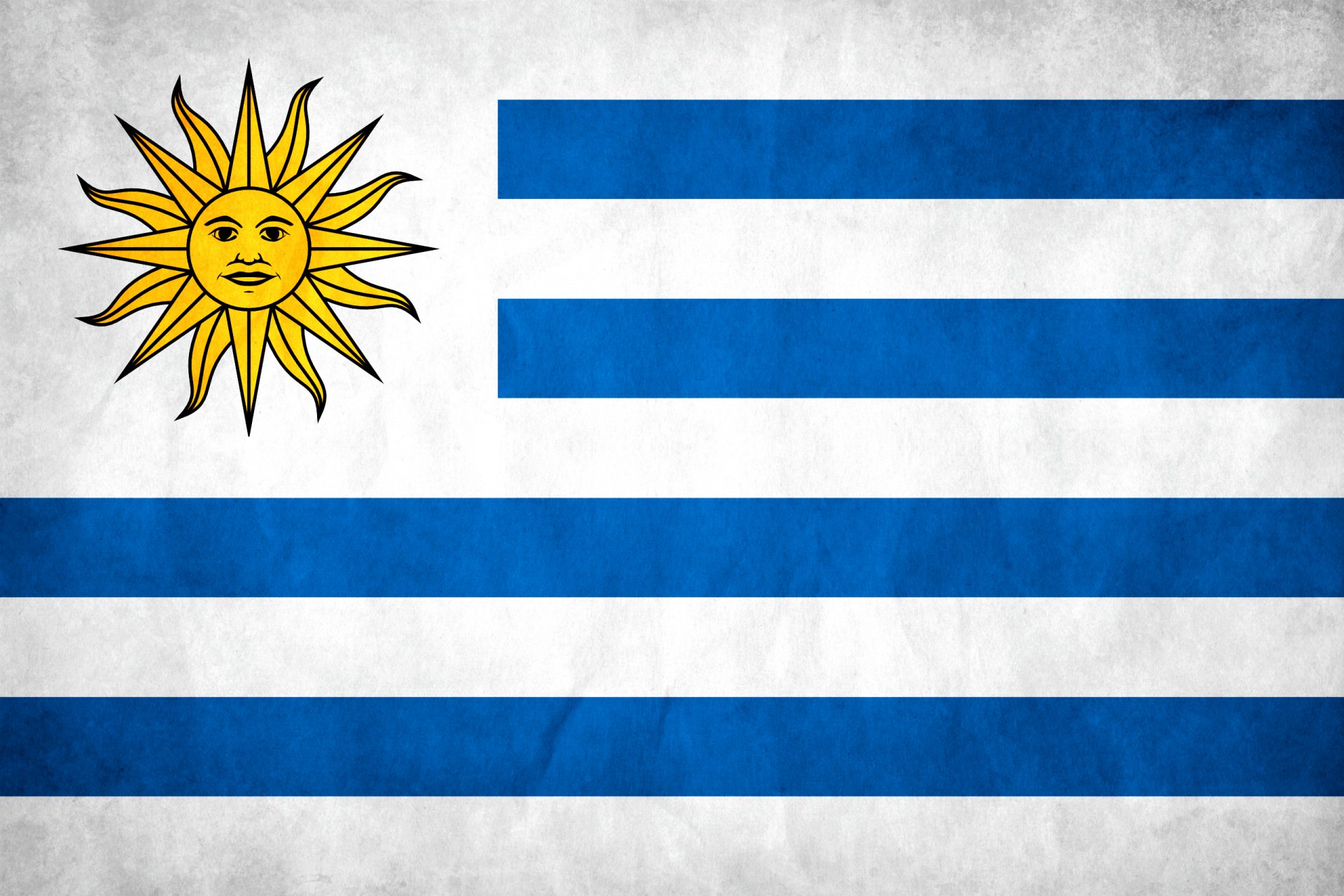 uruguay drapeau texture