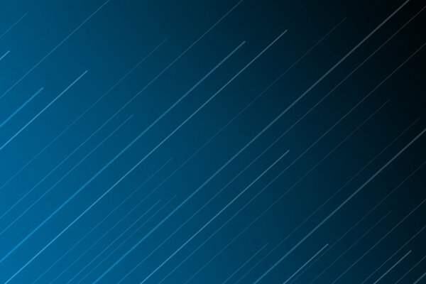 Abstraction of lines on a blue background