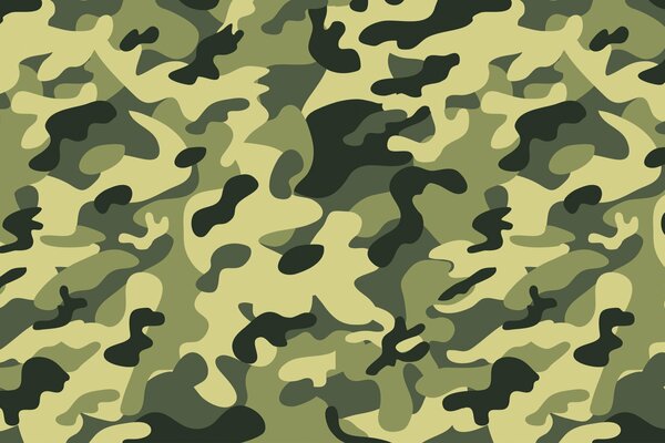 Fondo de camuflaje en color caqui