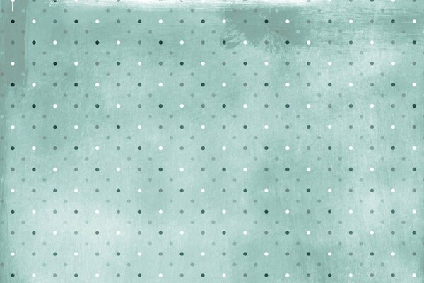 Wallpaper with polka dots diagonally gray-blue
