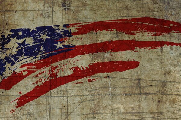 Background texture of the US flag