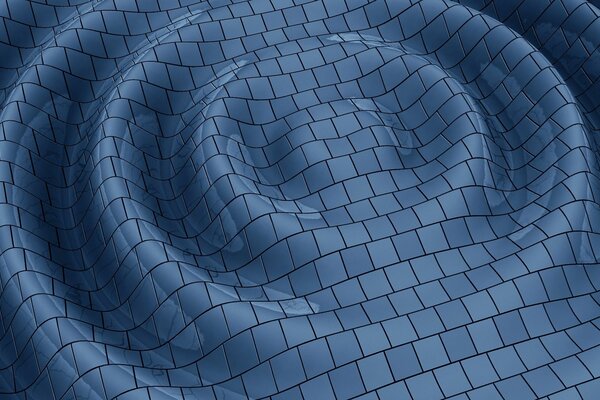 Textura azul en fuerte distorsión