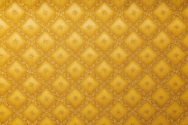 Yellow upholstery as a background