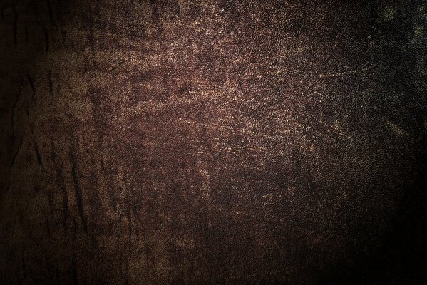 Texture in pelle scura con crepe