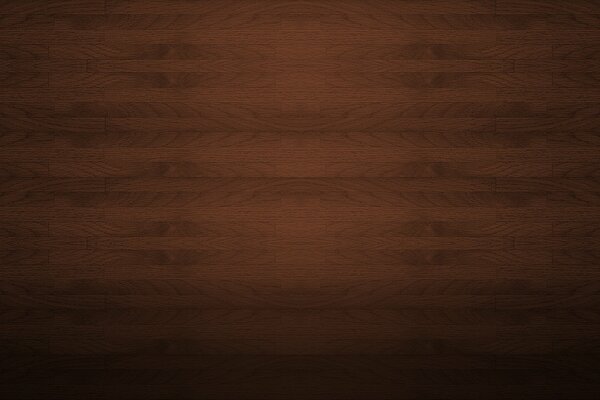 Le parquet de fond est de couleur marron