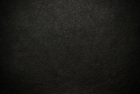 Texture en cuir noir macro shot