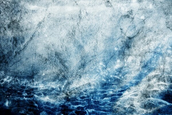 Nuances blanches, bleues, bleues de l eau