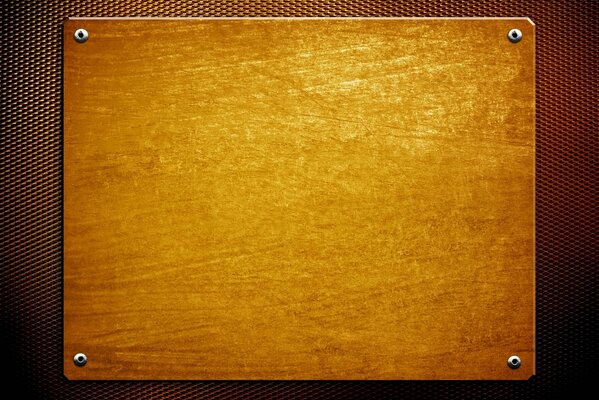 Holztafel auf Texturhintergrund