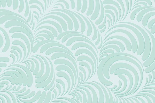 Turquoise texture with a pattern in the form of waves