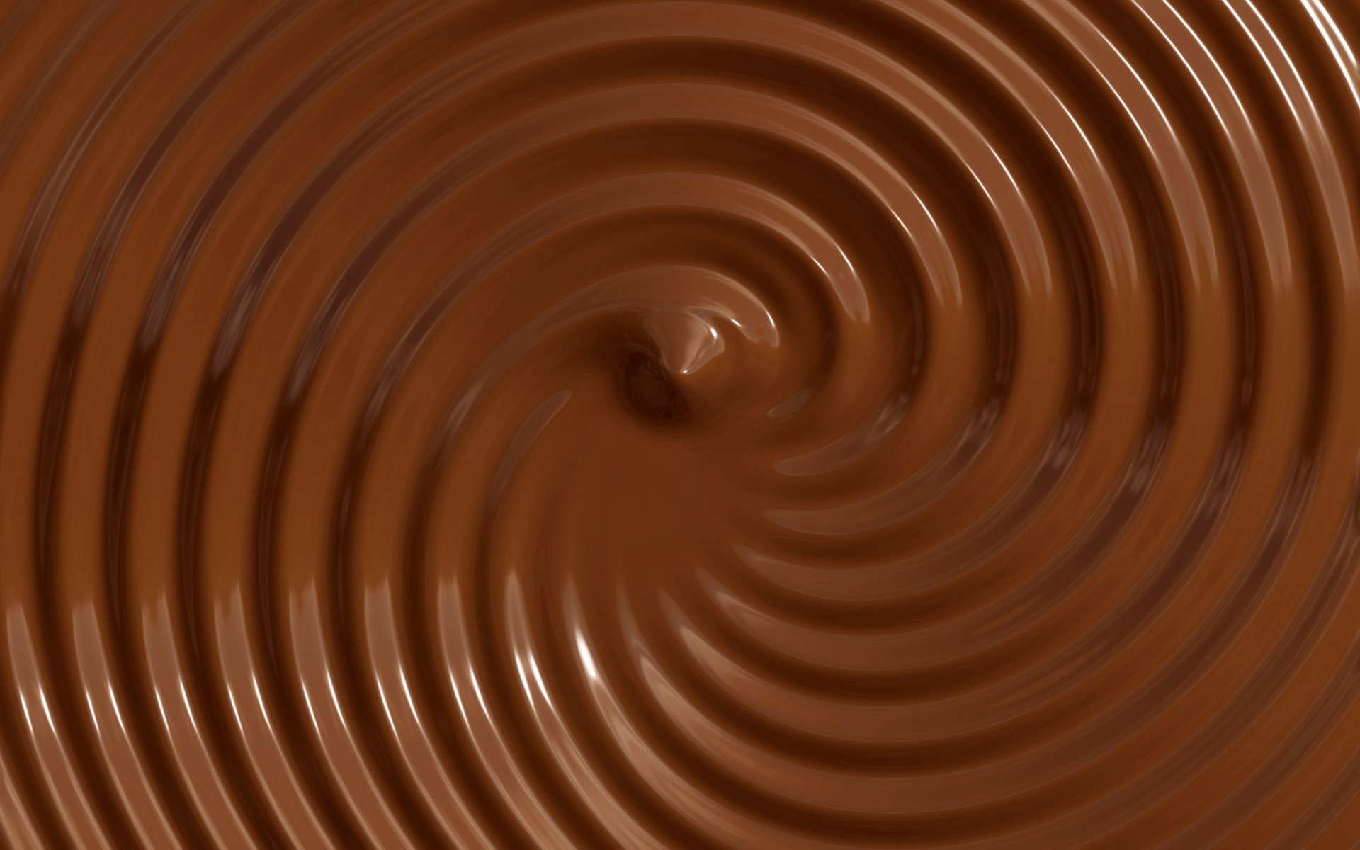 liquid chocolate following brown background texture