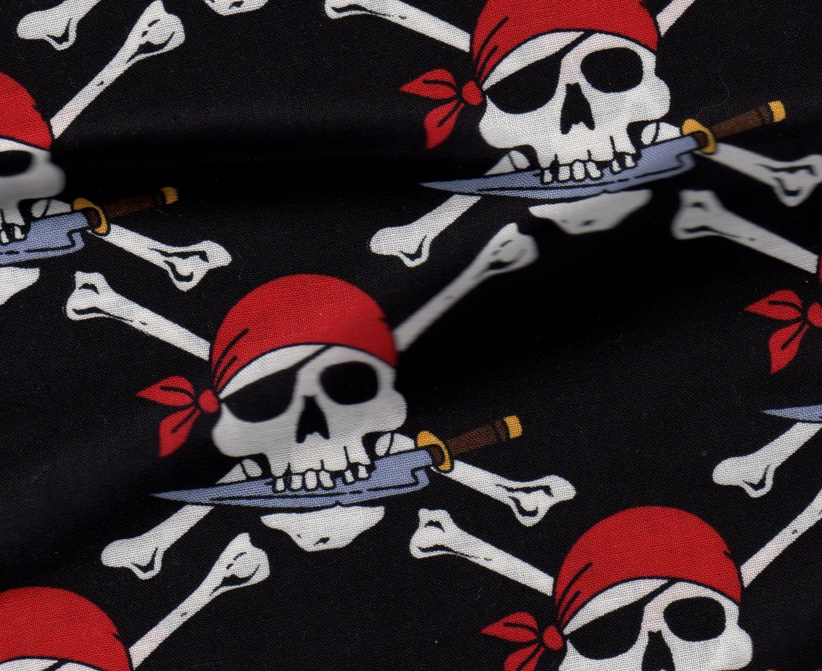 texture pirate jolly roger fond couteau bandana