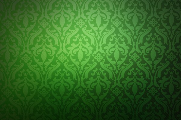 Green patterned malachite texture