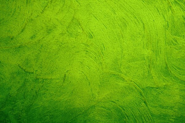 Bright green plaster texture