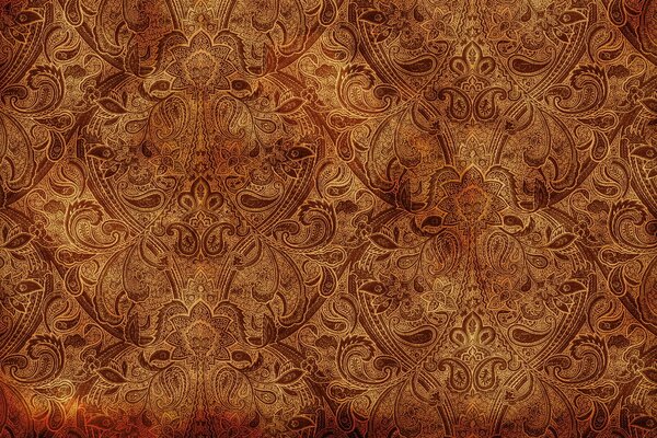 Patterns on a luxurious canvas