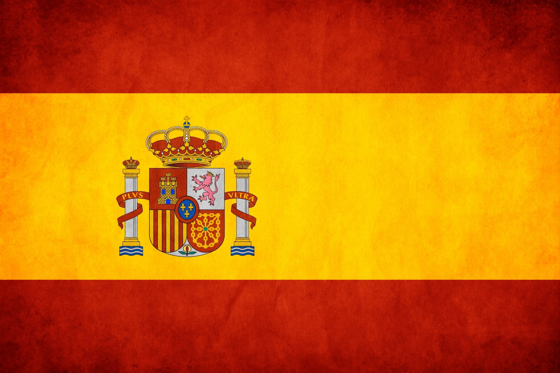 españa bandera rojo