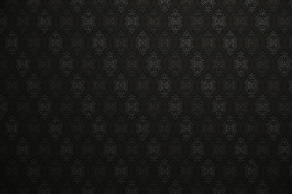 Elegant black background with a pattern