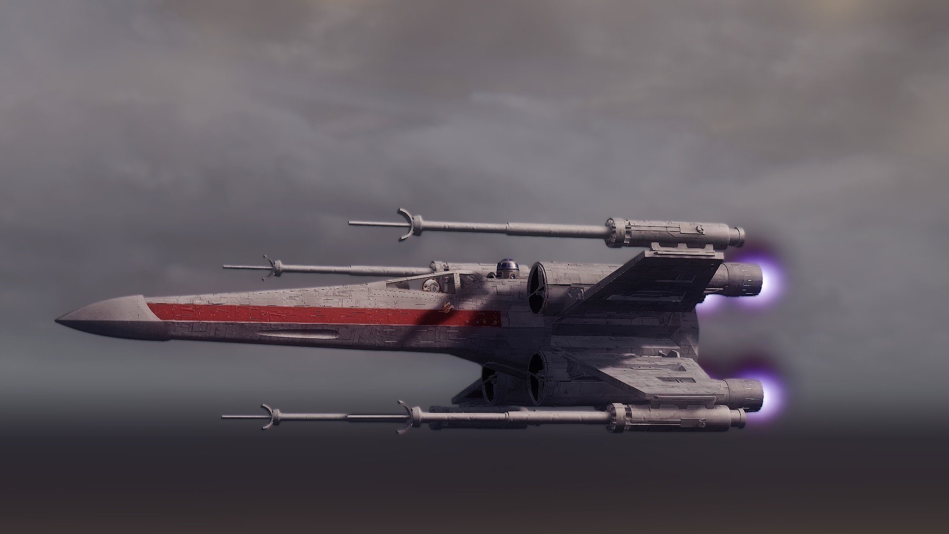 star wars raumschiff x-wing fliegen