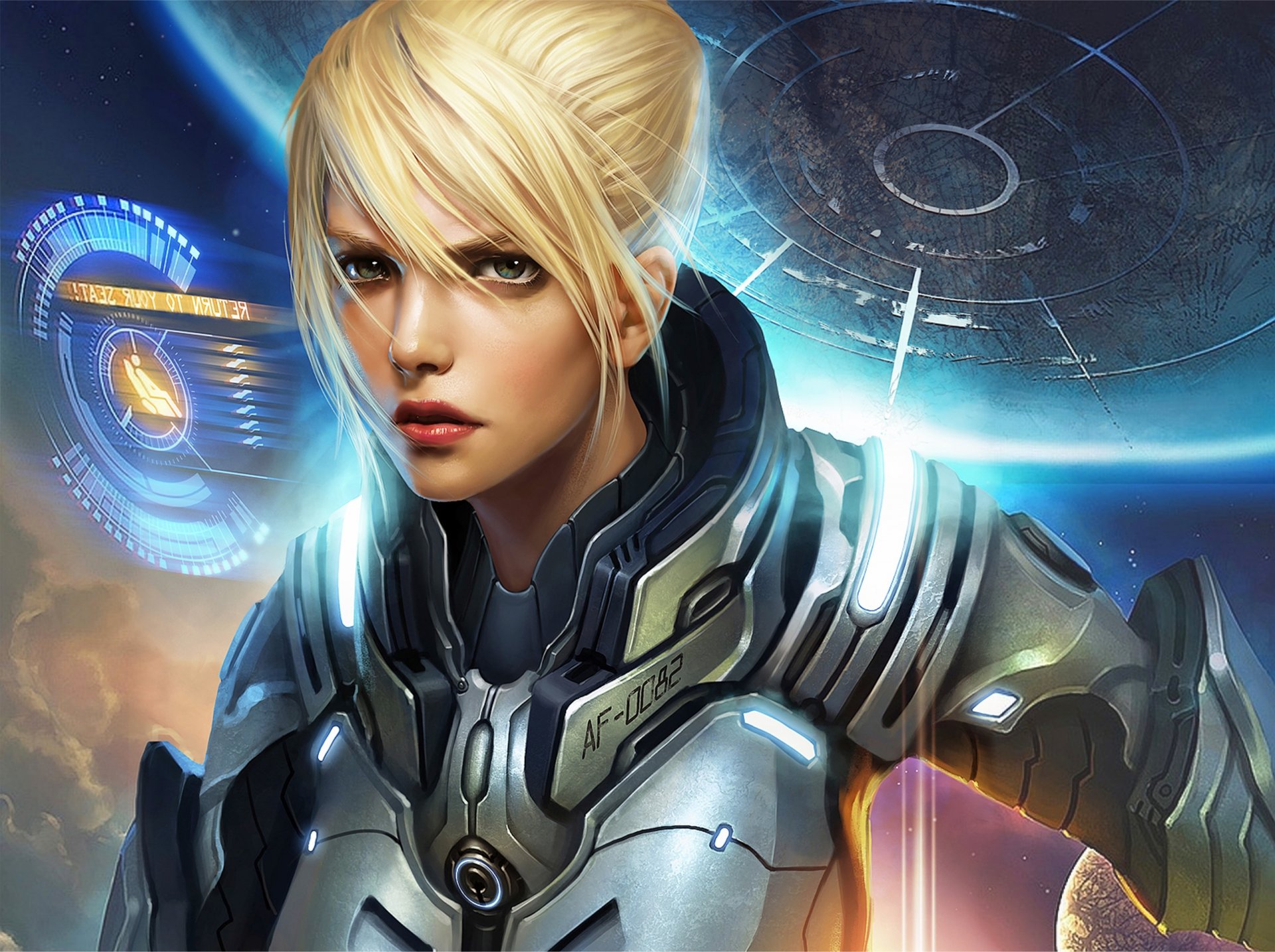 malcolm rhodes gritar en silencio es olivia cubrir cubierta por da xiong no en starcraft no es nuevo chica espacio espacio planeta armadura traje interfaz