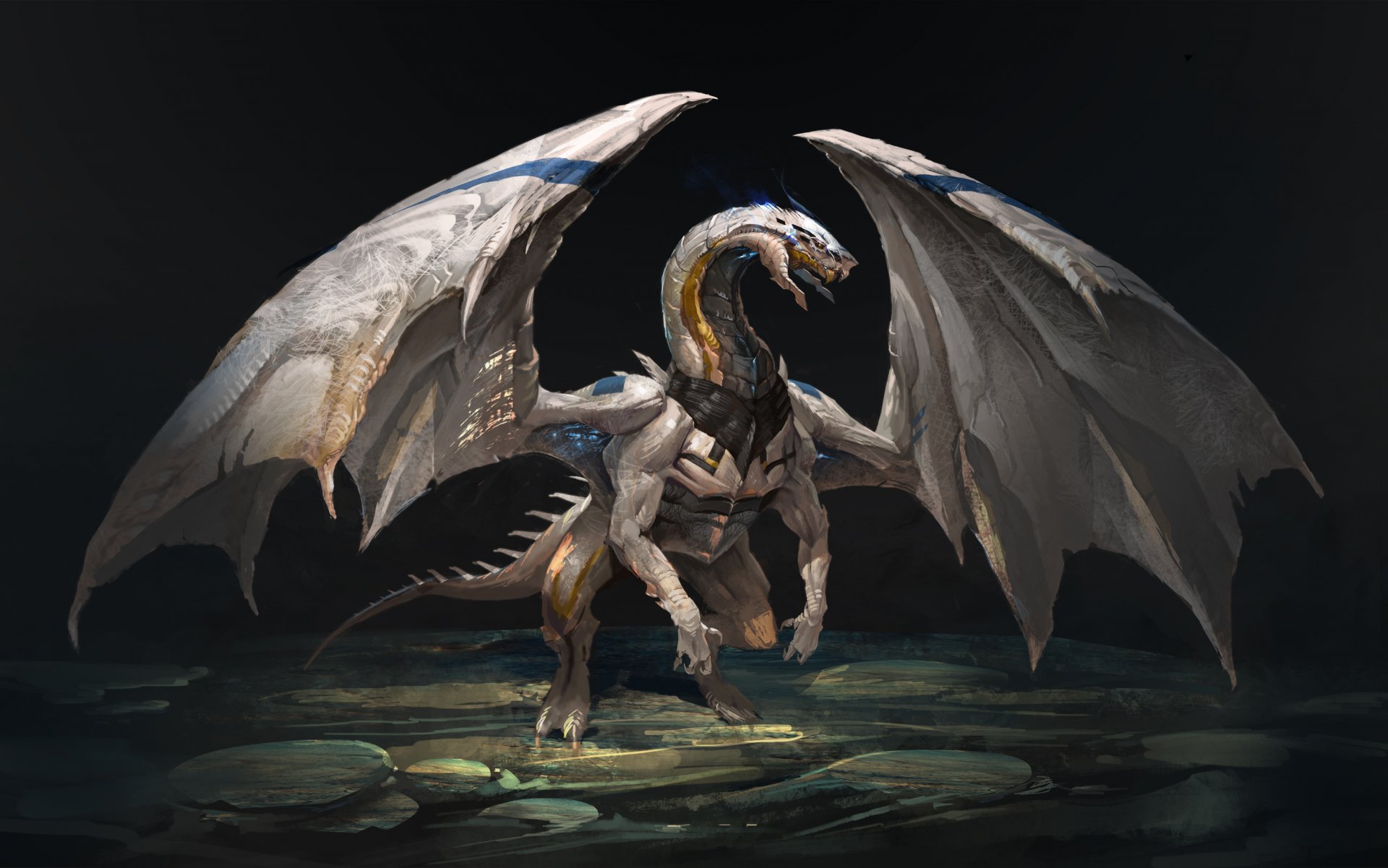 art dragon wing