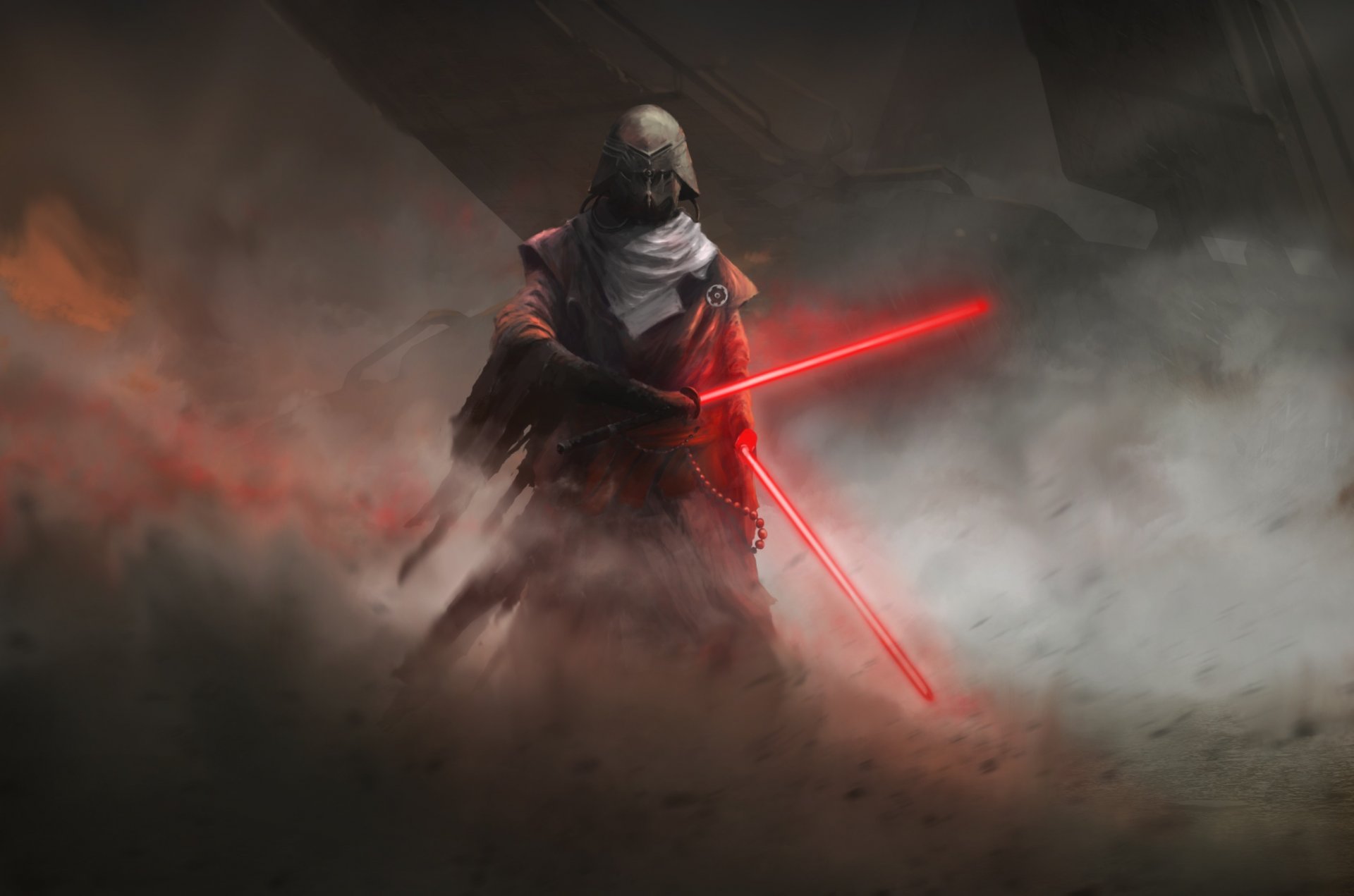 star wars sci-fi art luminous sith