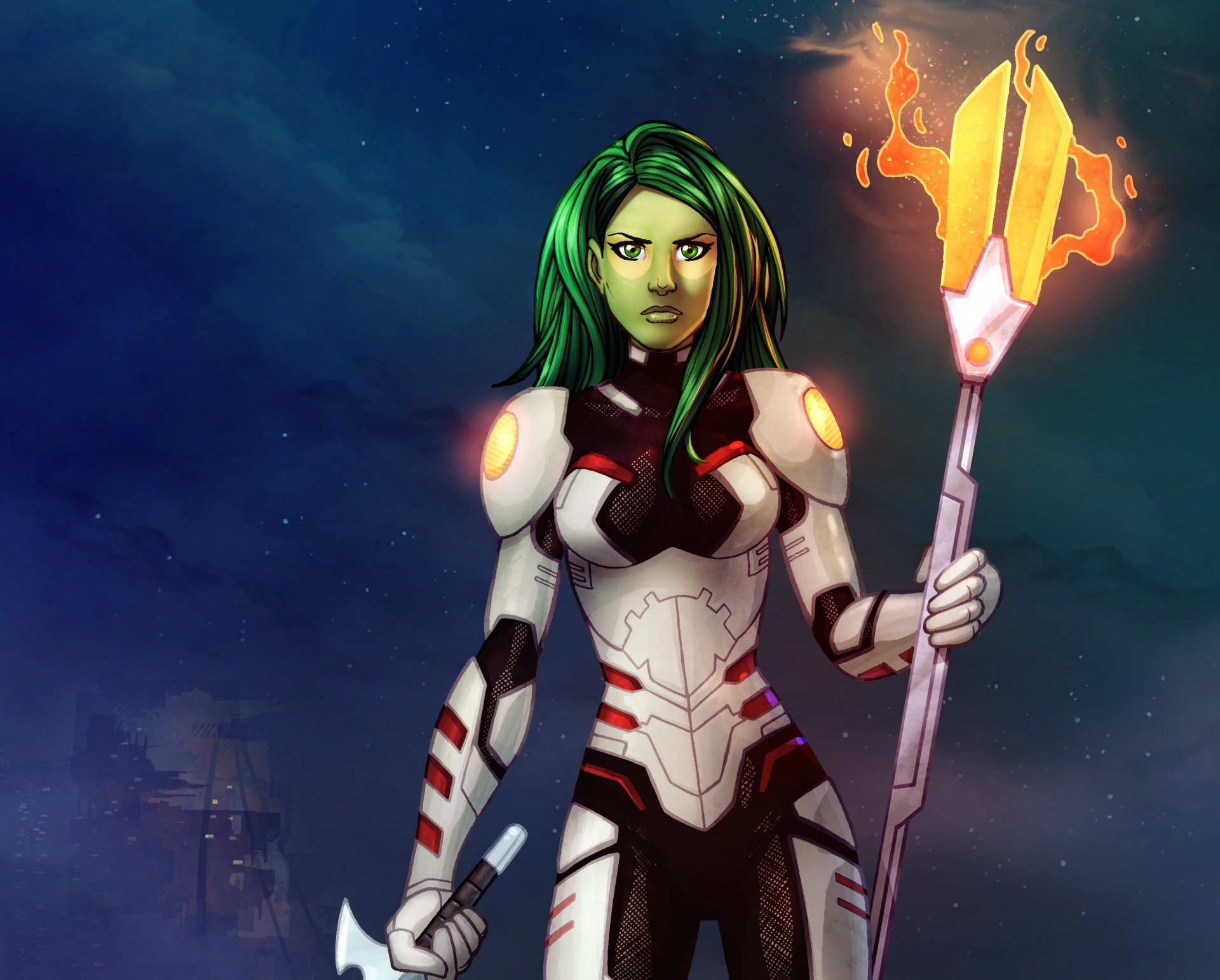 gardiens de la galaxie gamora bande dessinée assassin