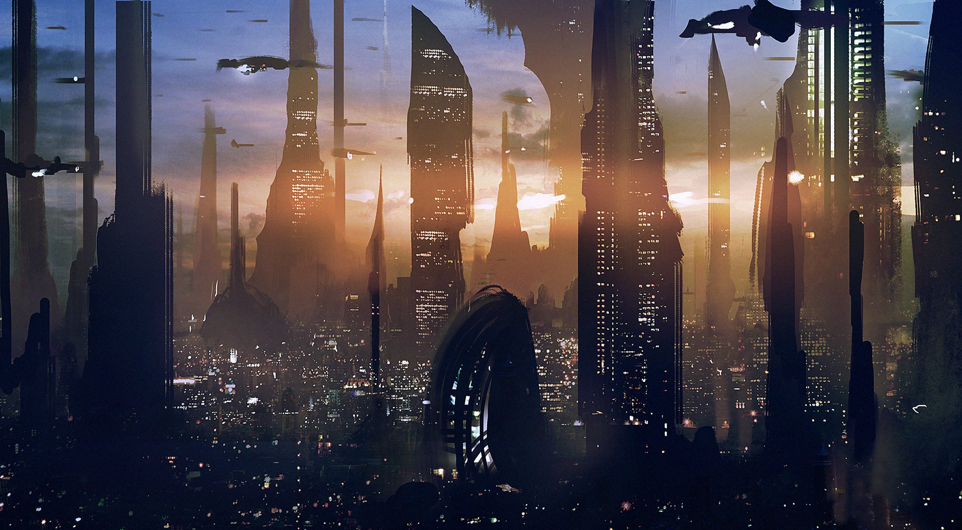 coruscant star wars skyscraper