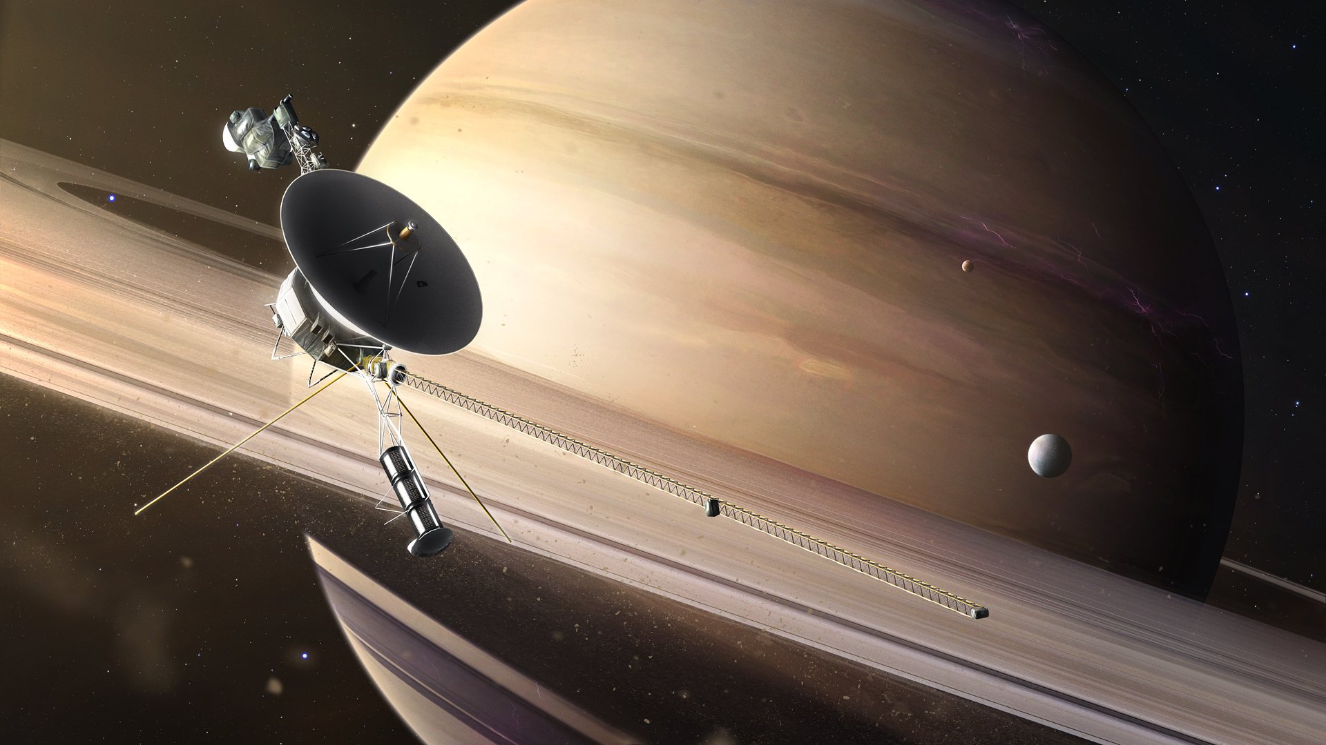 aturn space satellite rings fiction