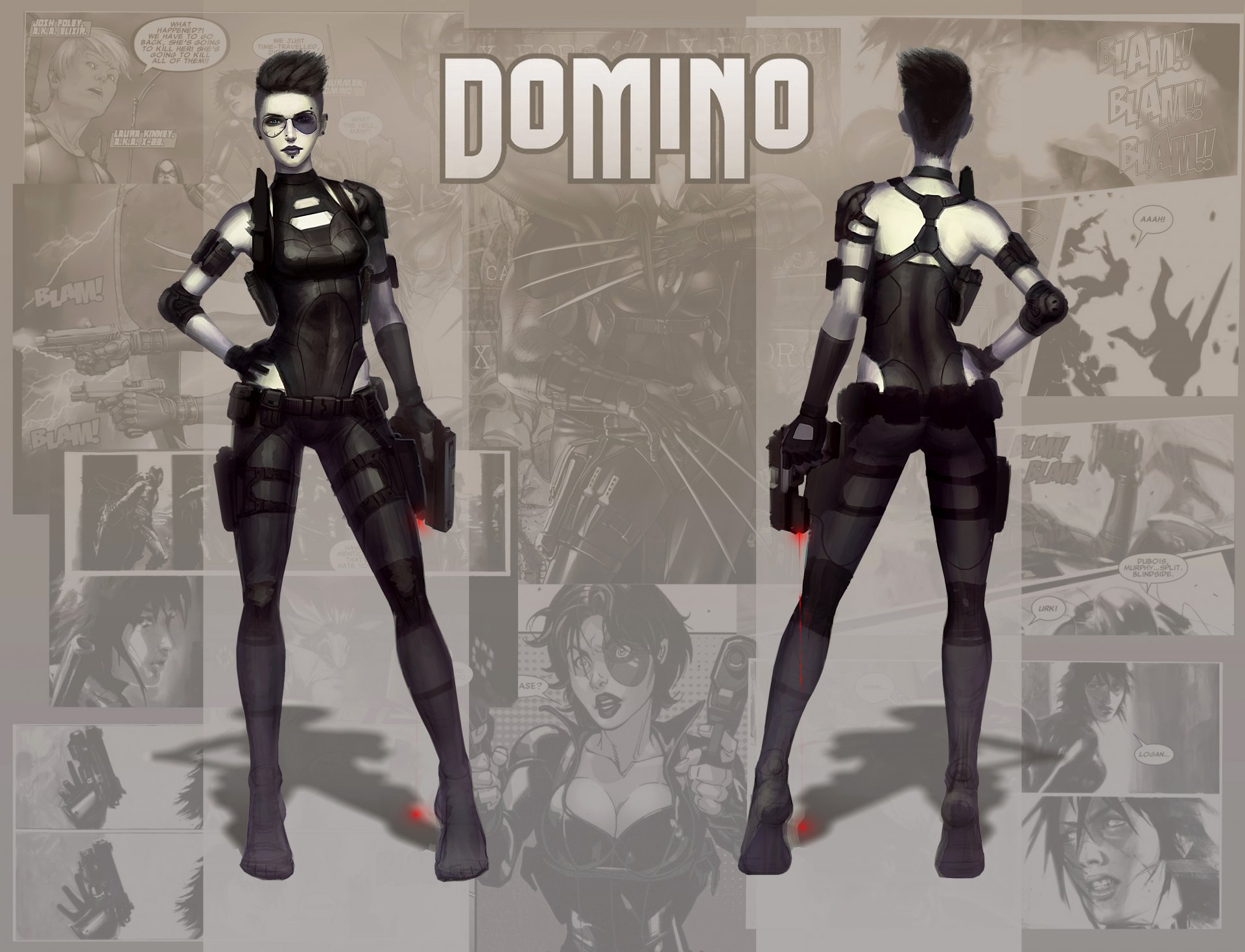 domino neena thurman komiksy