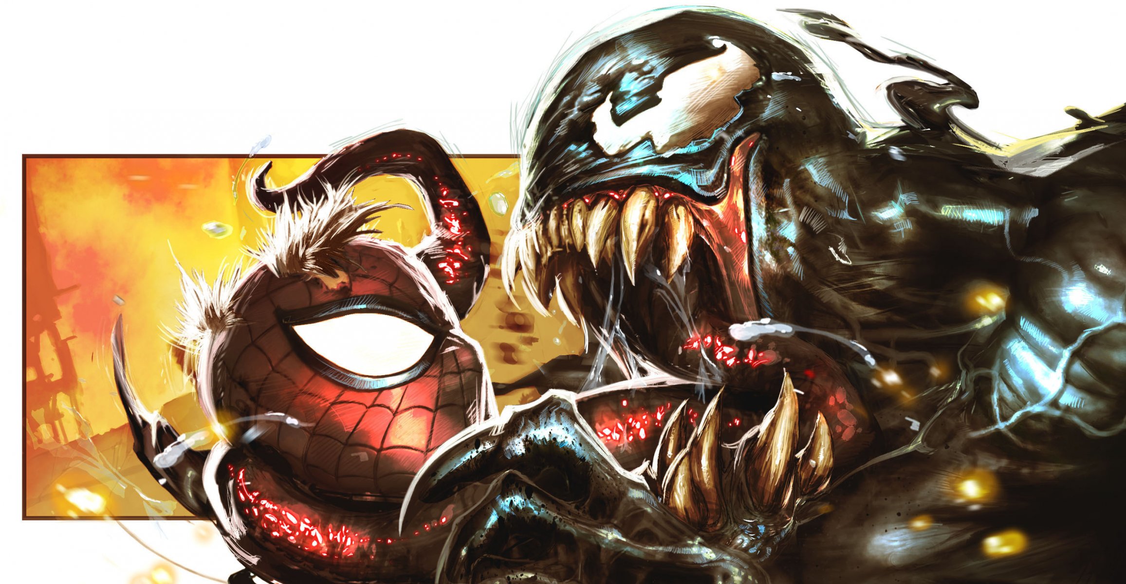 spider-man symbiont komiksy