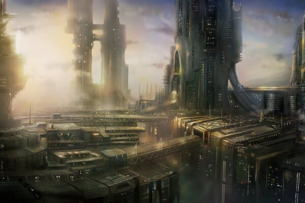 Ghost Town - megalopolis of the future