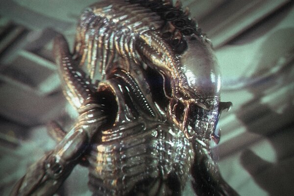 Ein abscheulicher Xenomorph, ein Alien ist ein Alien