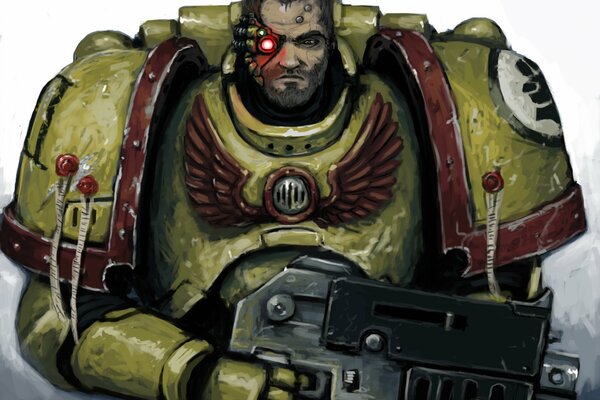 Brother Paratrooper of the Legion of Imperial Fists