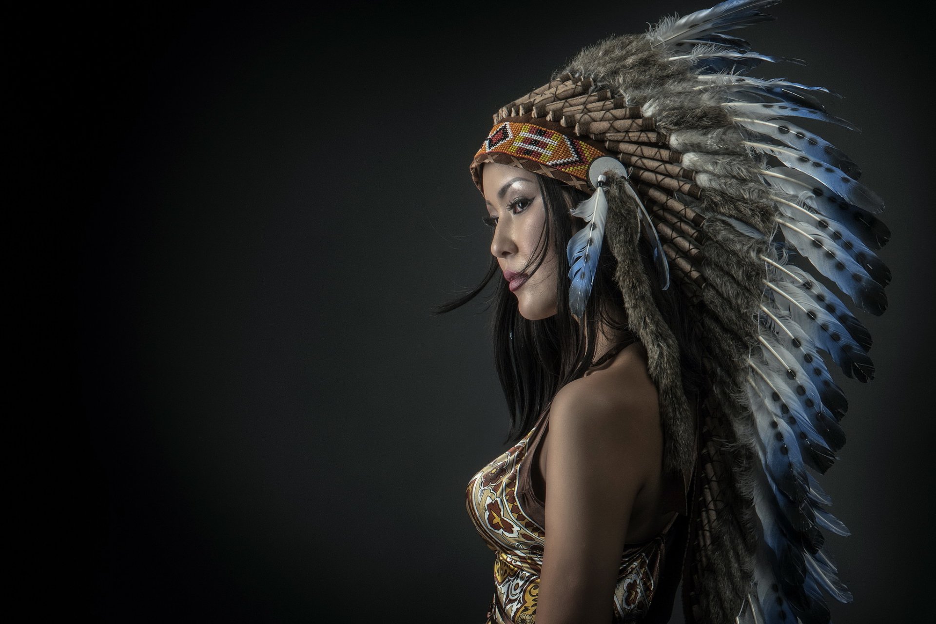 apache traje chica