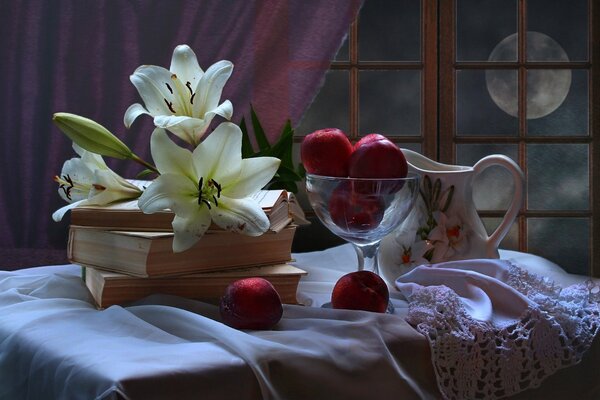 Romance nocturno en la ventana