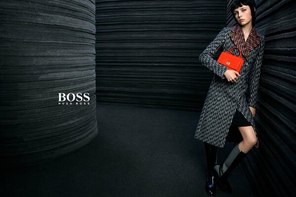 Hugo boss is being shown