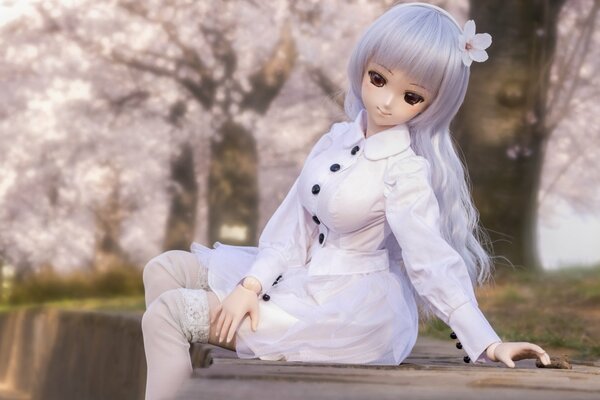 Very beautiful and realistic doll