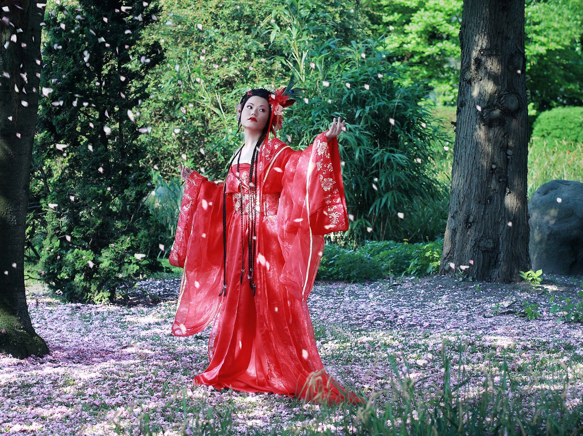 cherry blossom kimono east