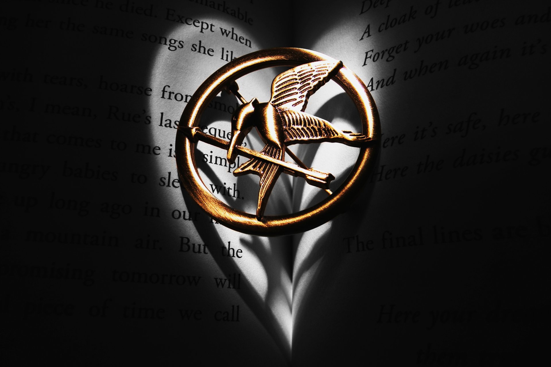 mockingjay simbolo libertà ciondolo