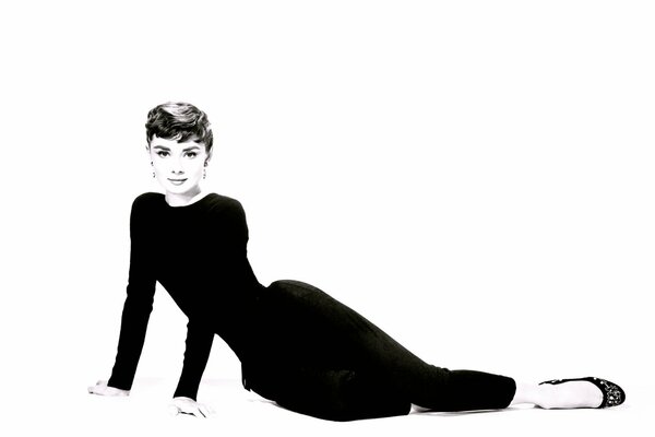 Retro-Stil-Ikonen audrey hepburn