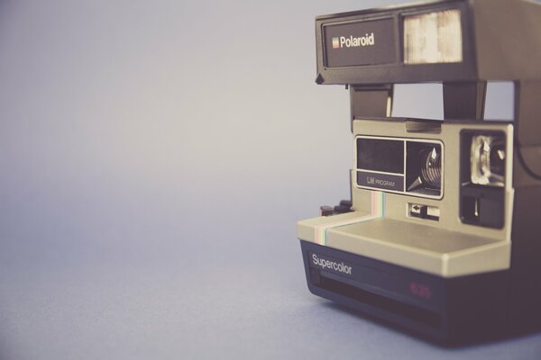 The first polaroid camera