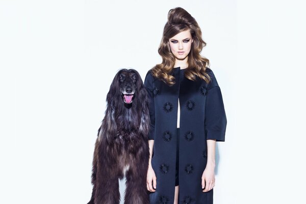 Foto-Shooting von Lindsey Wixon mit Hund