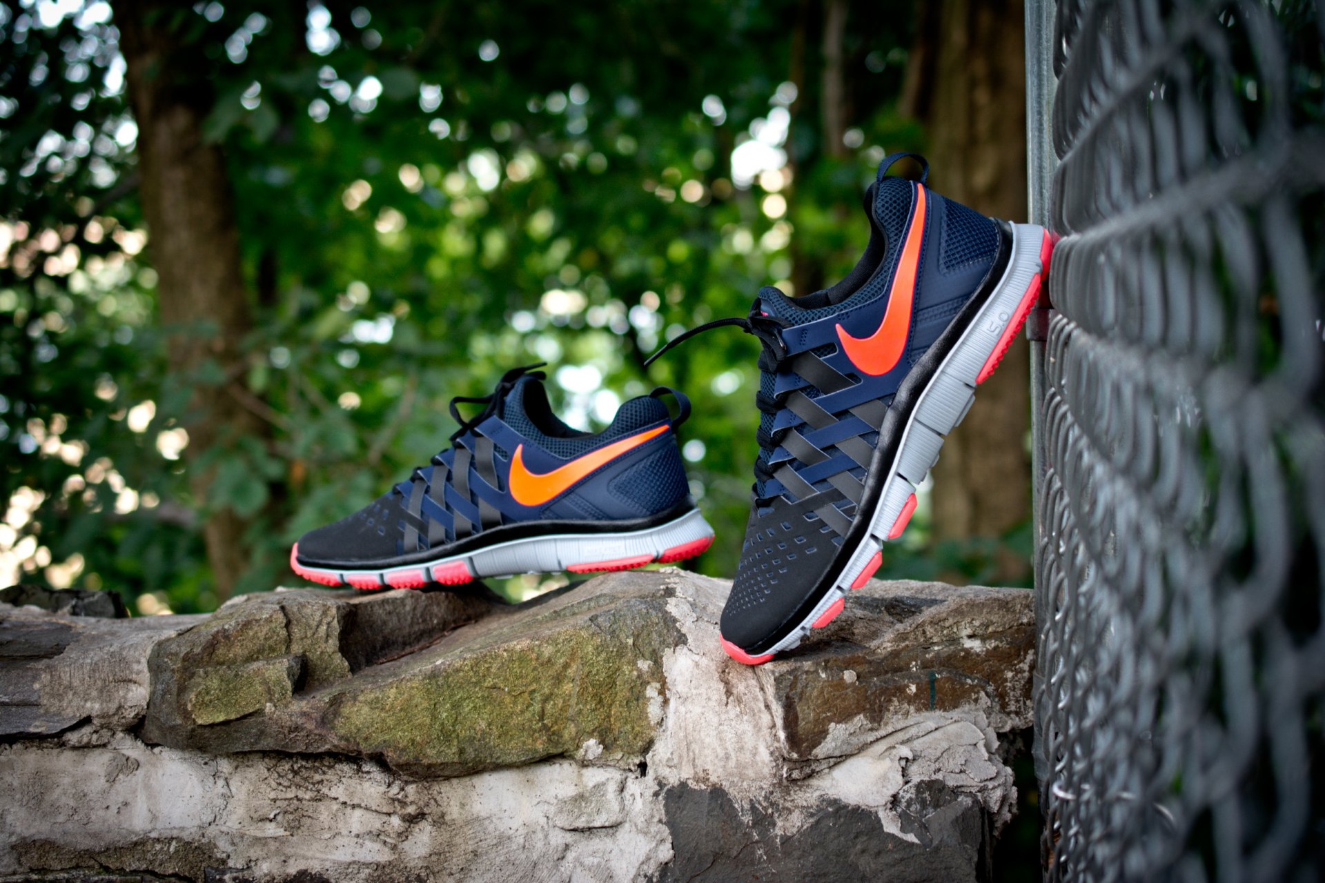 nike free trainer 5.0 id urban solar red shoe