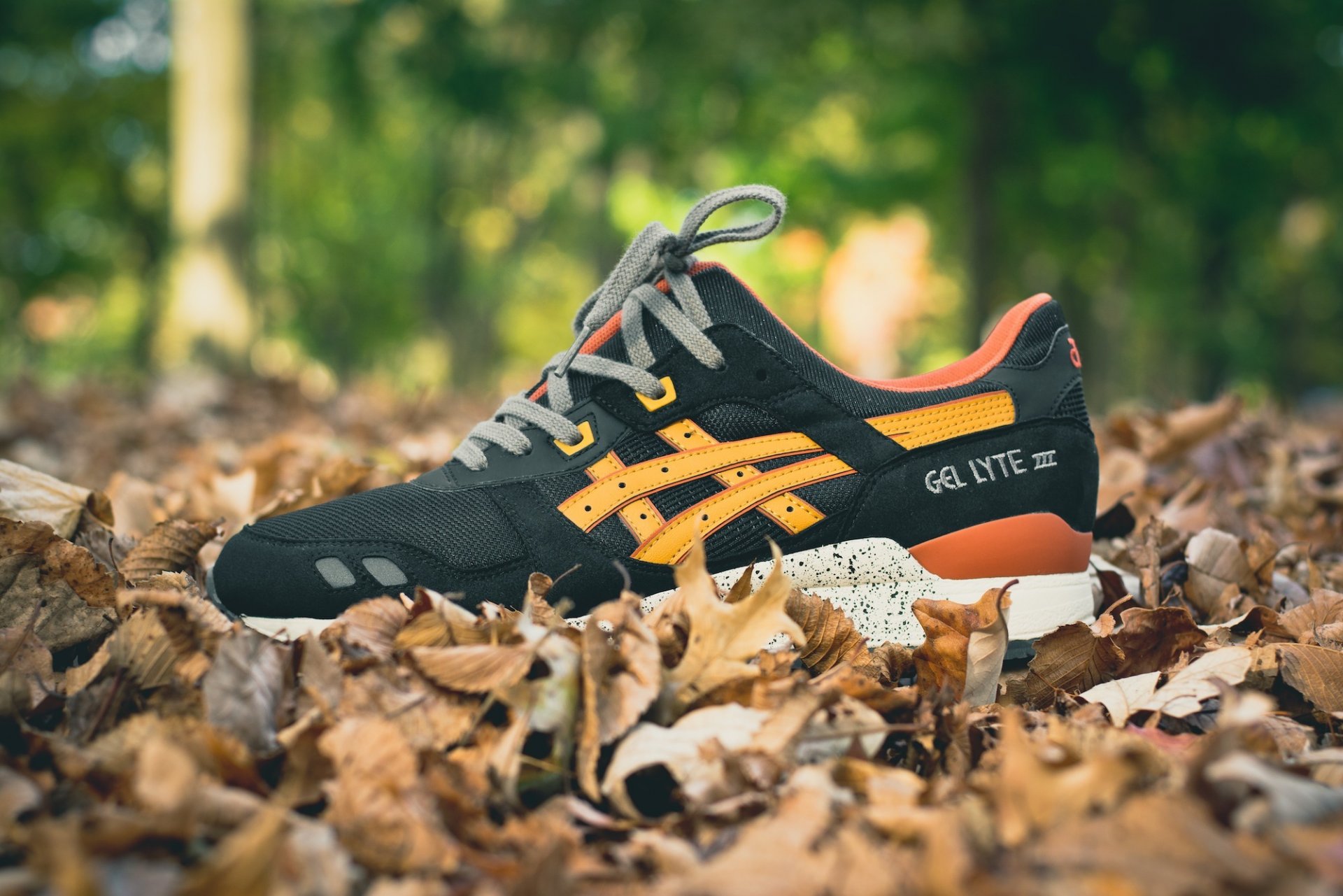 asics гель lyte 3 кроссовки серый