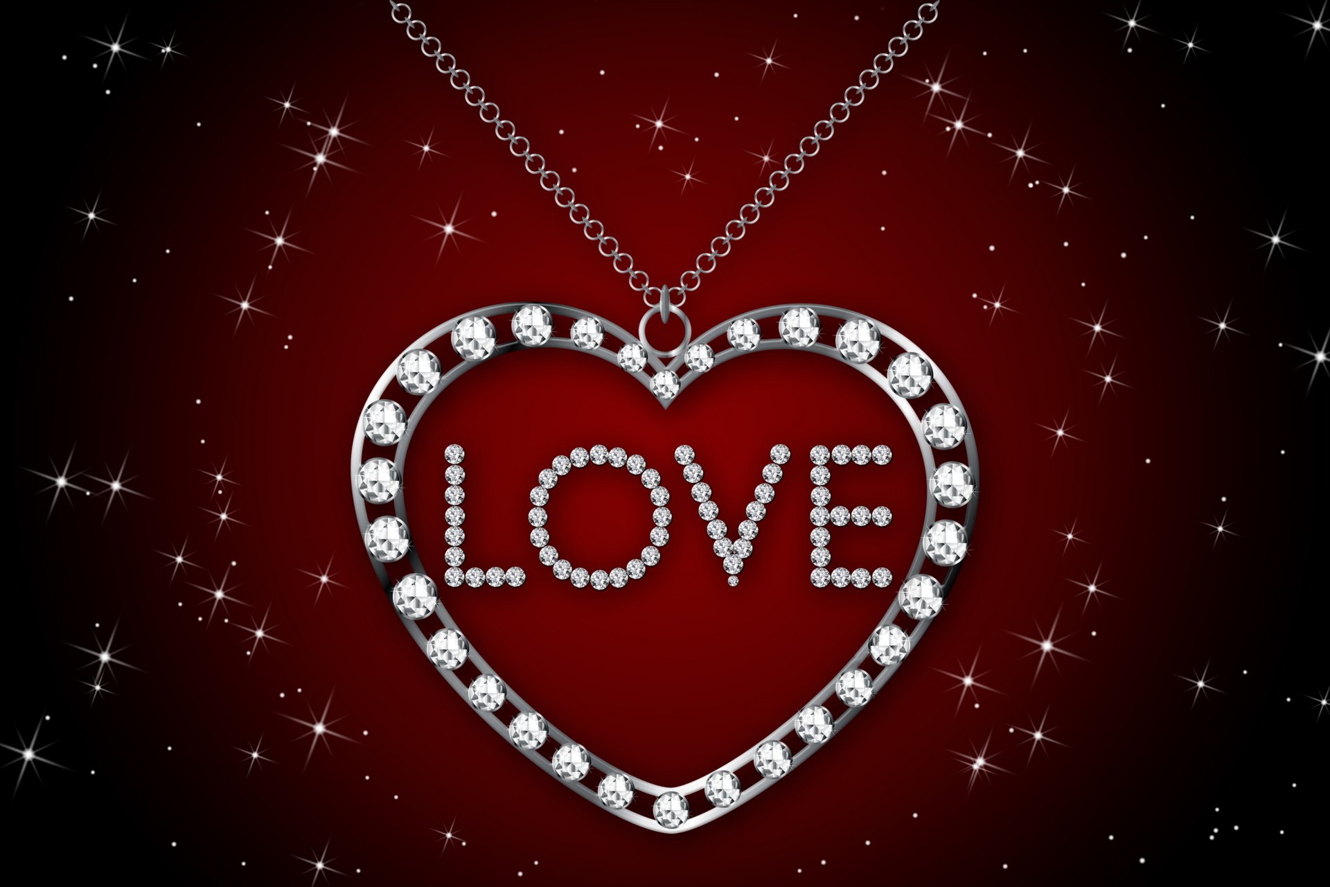 liebe ich liebe dich diamanten brillant glamour marica design halskette silber