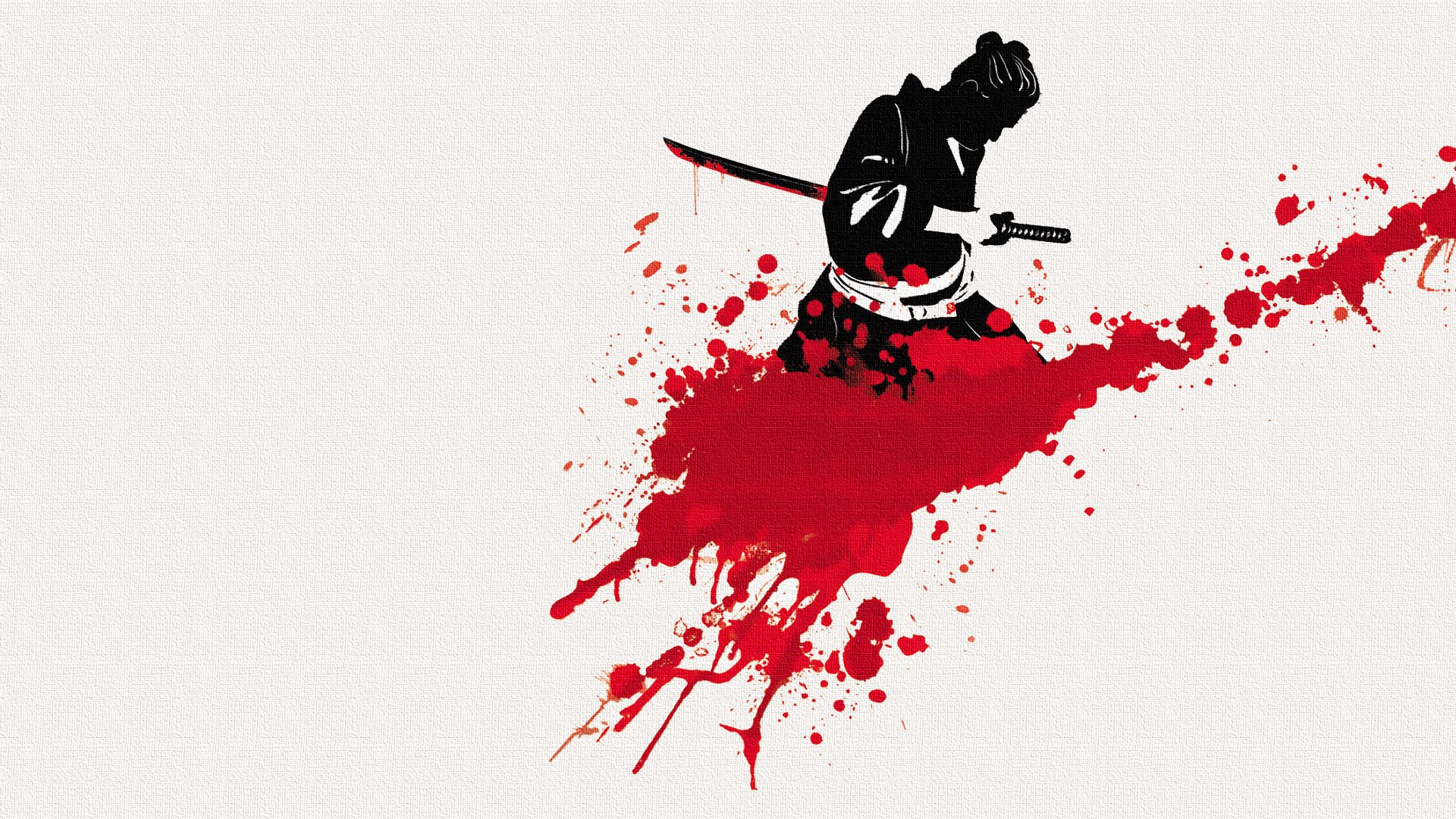 samurai mann schwert katana hintergrund