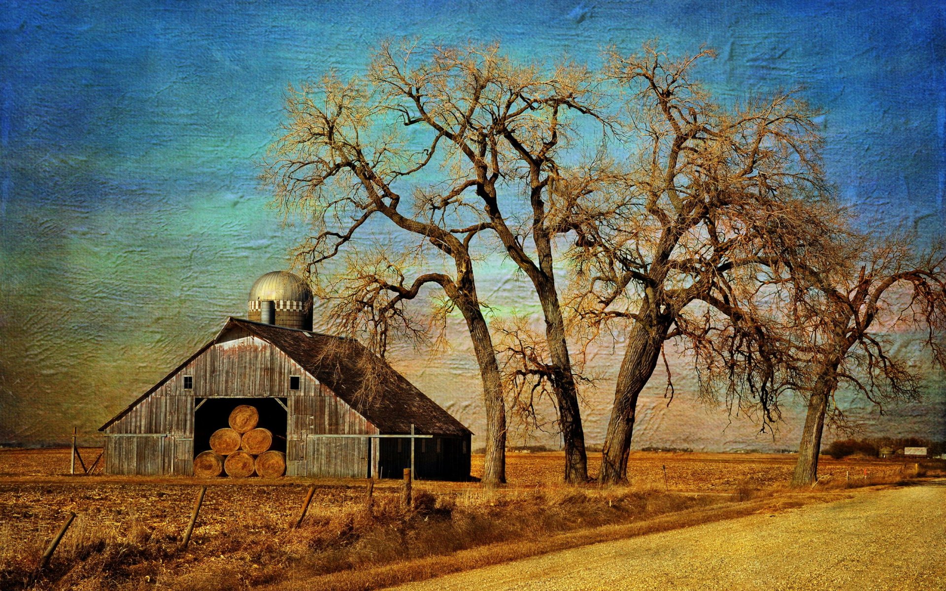 straße landschaft hintergrund stil